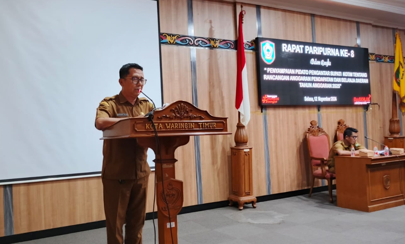 Pemkab Kotim Sampaikan Rencana APBD 2025