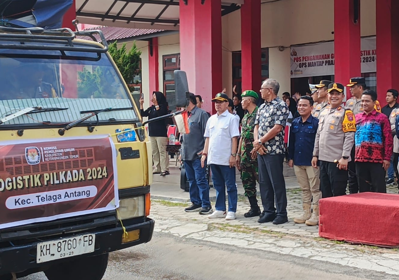 Logistik Pilkada Kotim Mulai Didistribusikan 