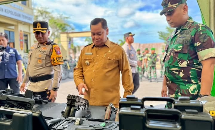 Pengamanan TPS Pilkada di Kotim Terjunkan Personil Gabungan