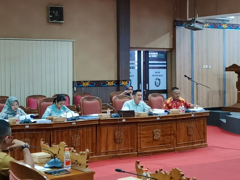 Komisi I DPRD Kotim Pertanyakan Alasan Anggaran Gaji Tekon Diambil dari DBH Provinsi