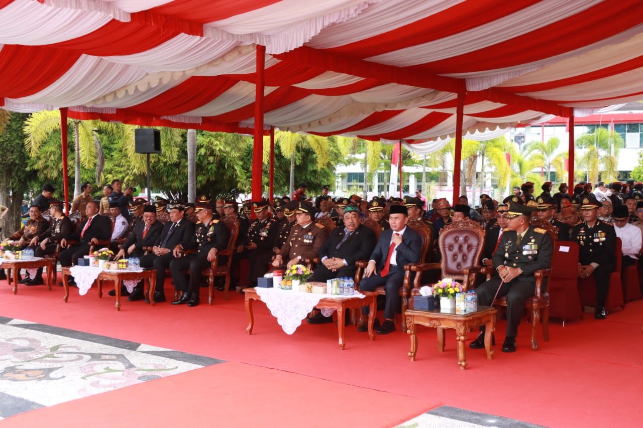Gubernur Kalimantan Tengah Hadiri Upacara Peringatan Hari Bhayangkara ke-78