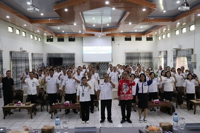 Dinas Kominfo Kalteng Sosialisasikan PPID di Kabupaten Gunung Mas