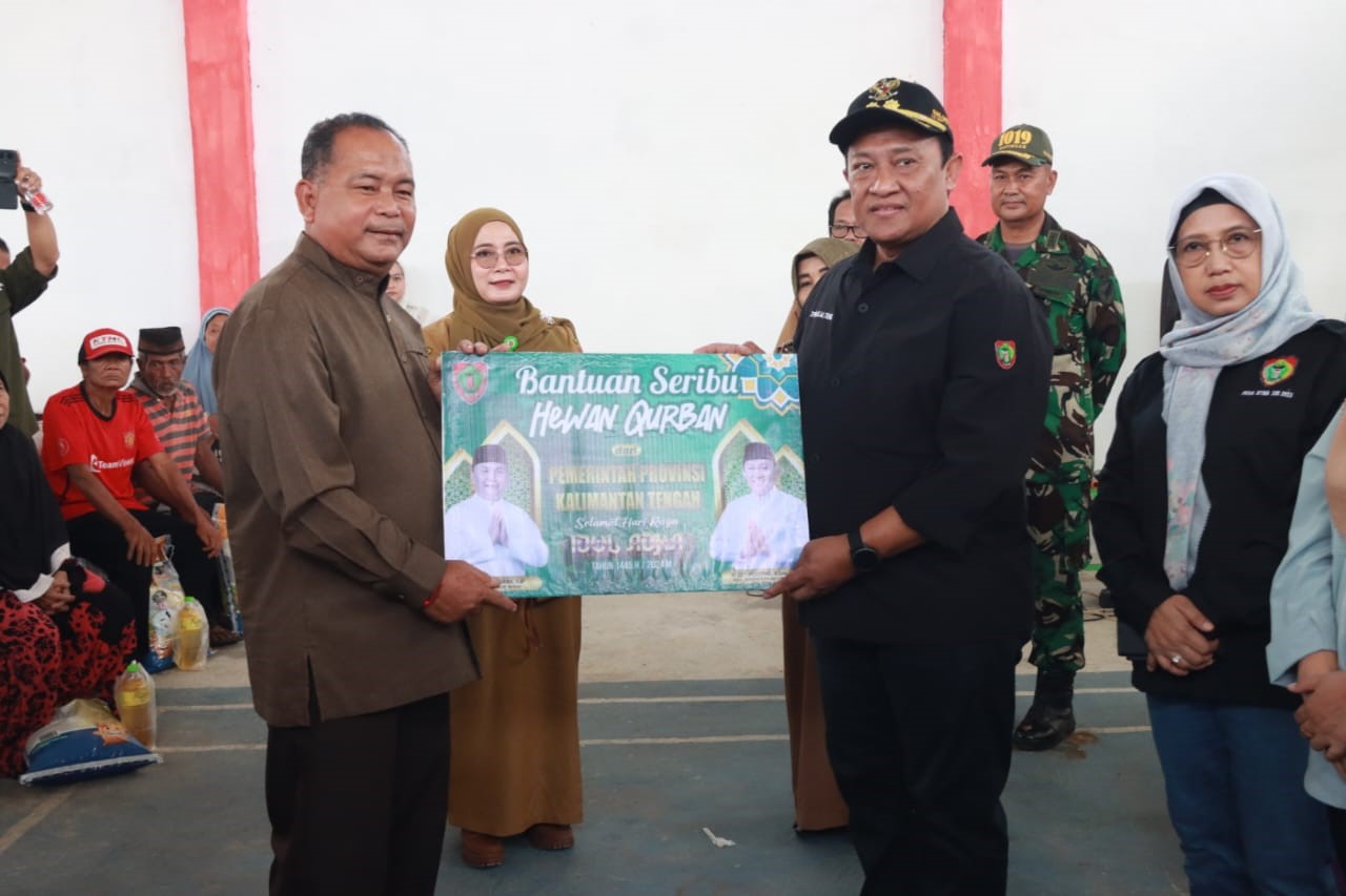 Pemerintah Provinsi Kalteng Gelar Pasar Murah dan Bagikan Hewan Kurban Menyambut Idul Adha 1445 H