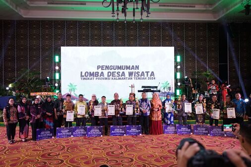 Malam Anugerah Desa Wisata 2024, Dorong Pengembangan Pariwisata Lokal Kalimantan Tengah