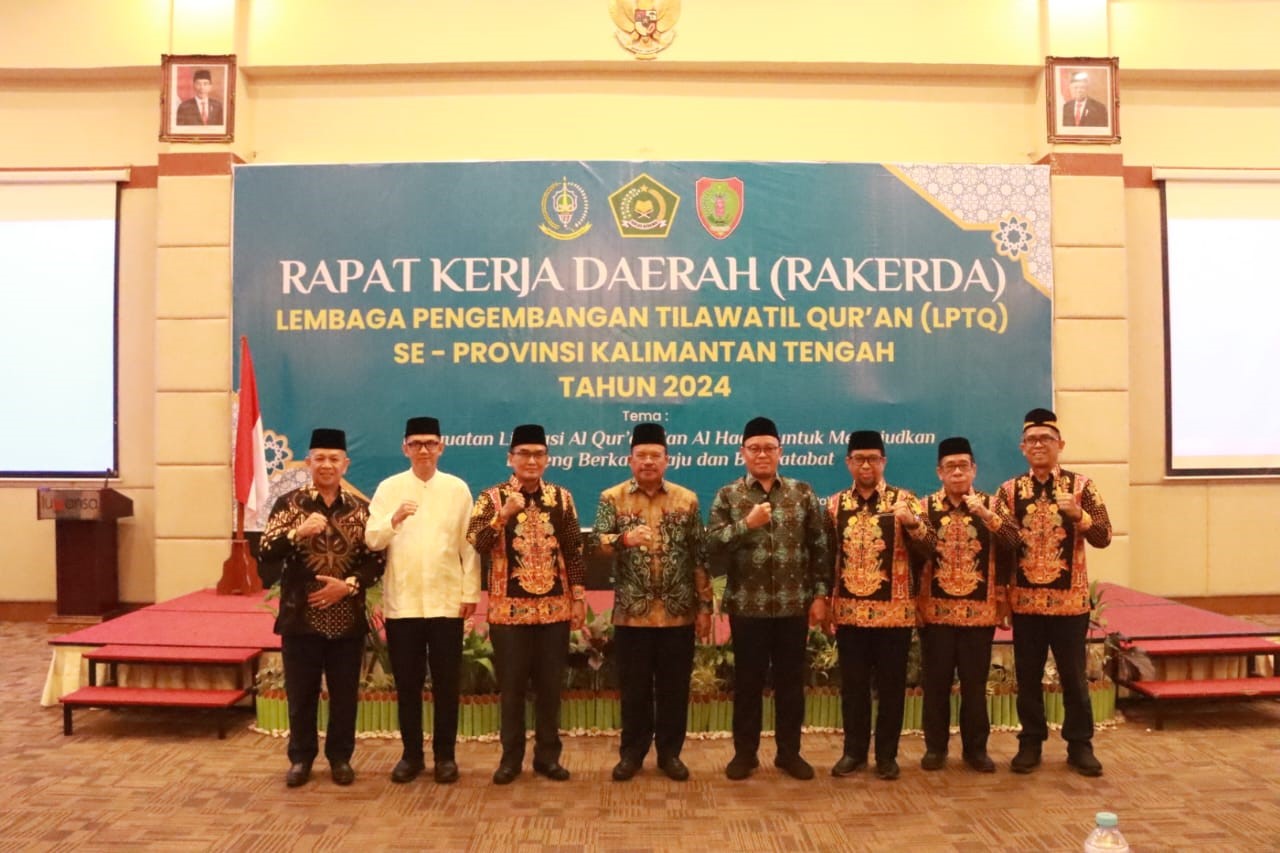 Sekda Nuryakin Resmikan RAKERDA LPTQ Kalimantan Tengah 2024