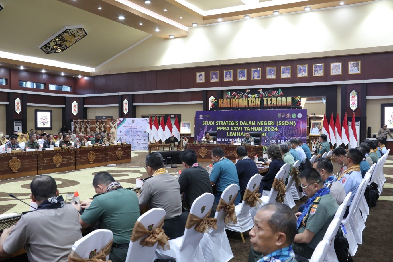 Wakil Gubernur Kalimantan Tengah Sambut Peserta SSDN Lemhannas 2024