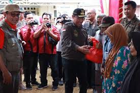 Wakil Gubernur Kalteng Resmikan Pasar Penyeimbang di Barito Utara untuk Kendalikan Inflasi dan Bantu Korban Banjir