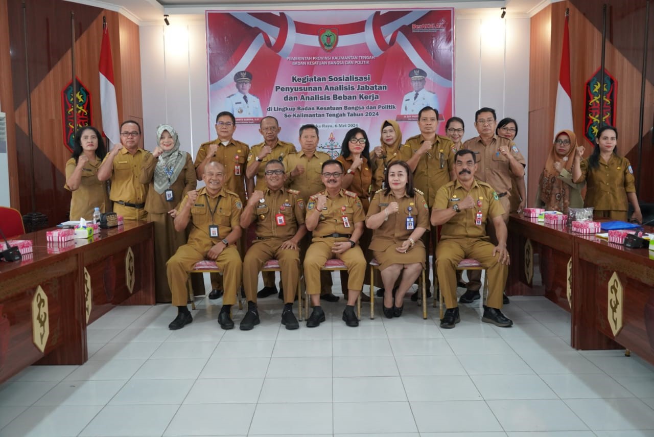 Sosialisasi Penyusunan Analisis Jabatan dan Beban Kerja Lingkup Kesbangpol Kalteng Resmi Dibuka