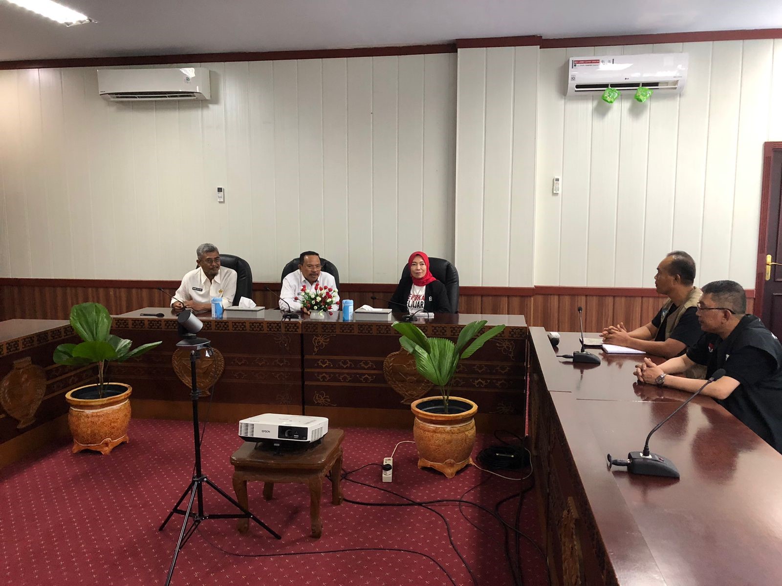 Sekda Nuryakin Terima Kunjungan Dirjen Guru dan Tenaga Kependidikan untuk Bahas Program Prioritas Pendidikan