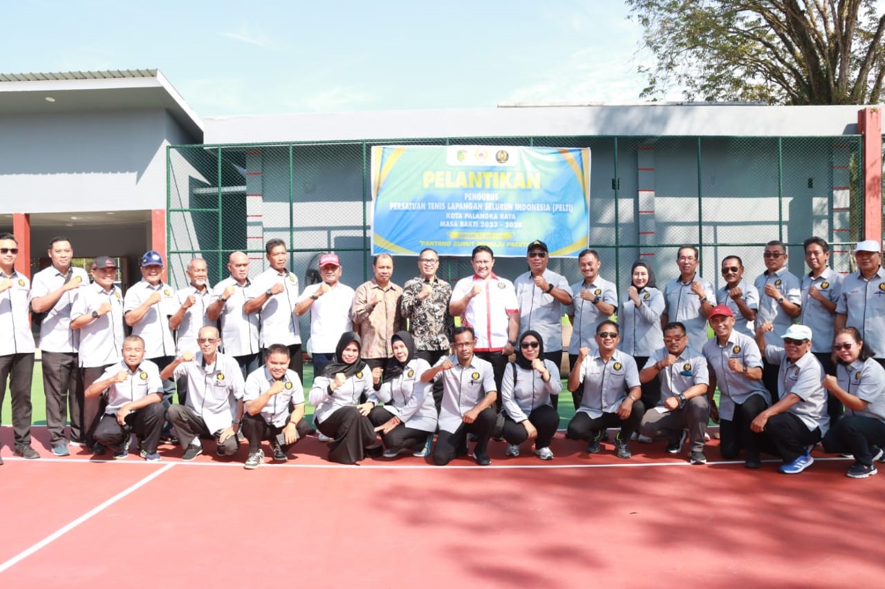 Wakil Gubernur Edy Pratowo Resmikan Pengurus PELTI Kota Palangka Raya 2023-2028