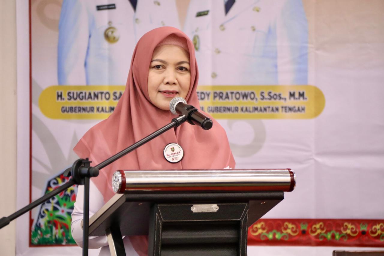 Sri Widanarni Resmikan Rapat Koordinasi Penanggulangan Stunting di Kalimantan Tengah