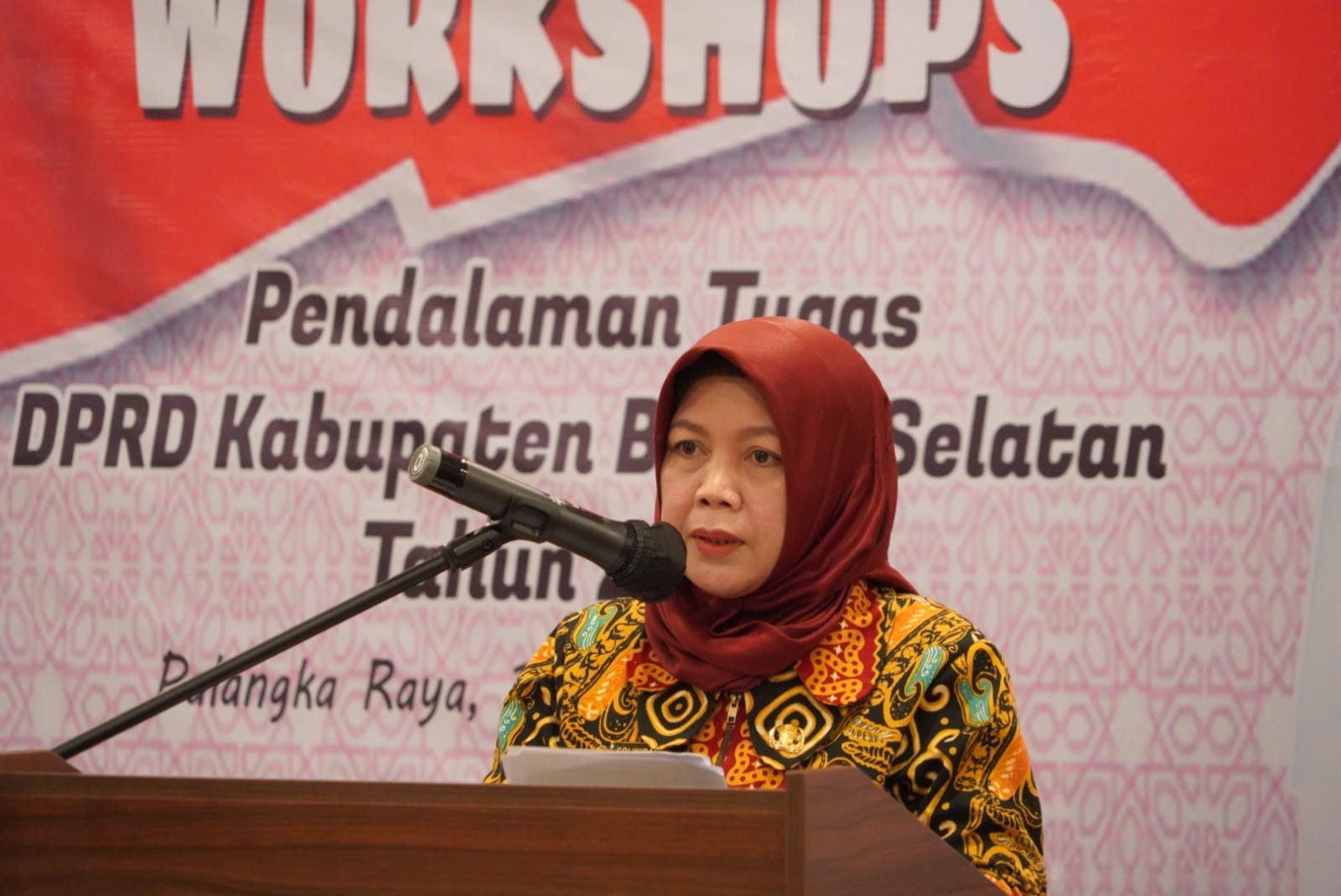 Wakil Gubernur Kalimantan Tengah Resmikan Workshop Pendalaman Tugas DPRD Kabupaten Barito Selatan 2024