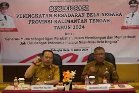 Sekda Kalteng Tegaskan Pentingnya Penanaman Nilai Bela Negara pada Pemuda