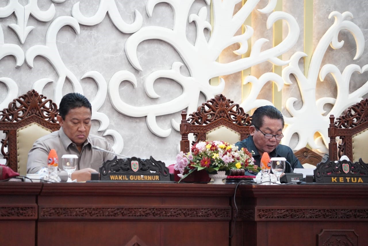 Rapat Paripurna ke-10 DPRD Kalimantan Tengah Bahas Empat Raperda Strategis