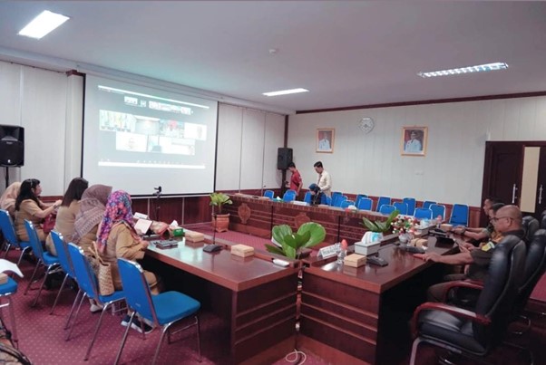 Gubernur Kalteng Ikuti Rakor Pengendalian Inflasi Daerah Secara Virtual