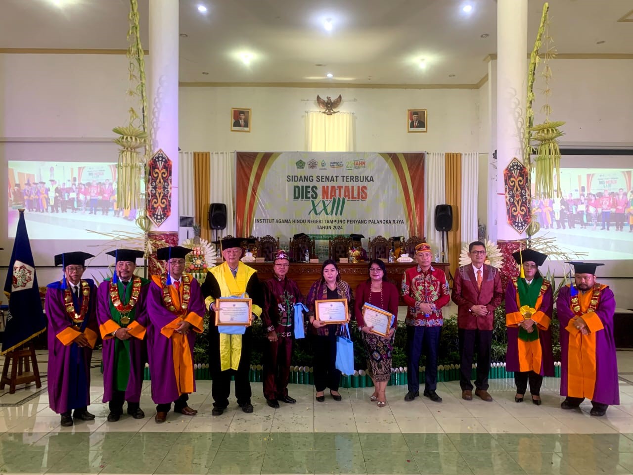 HUT ke-23 IAHN-TP Palangka Raya, Sahli Gubernur Soroti Pentingnya Pendidikan Berkualitas dan Berbudaya Lokal