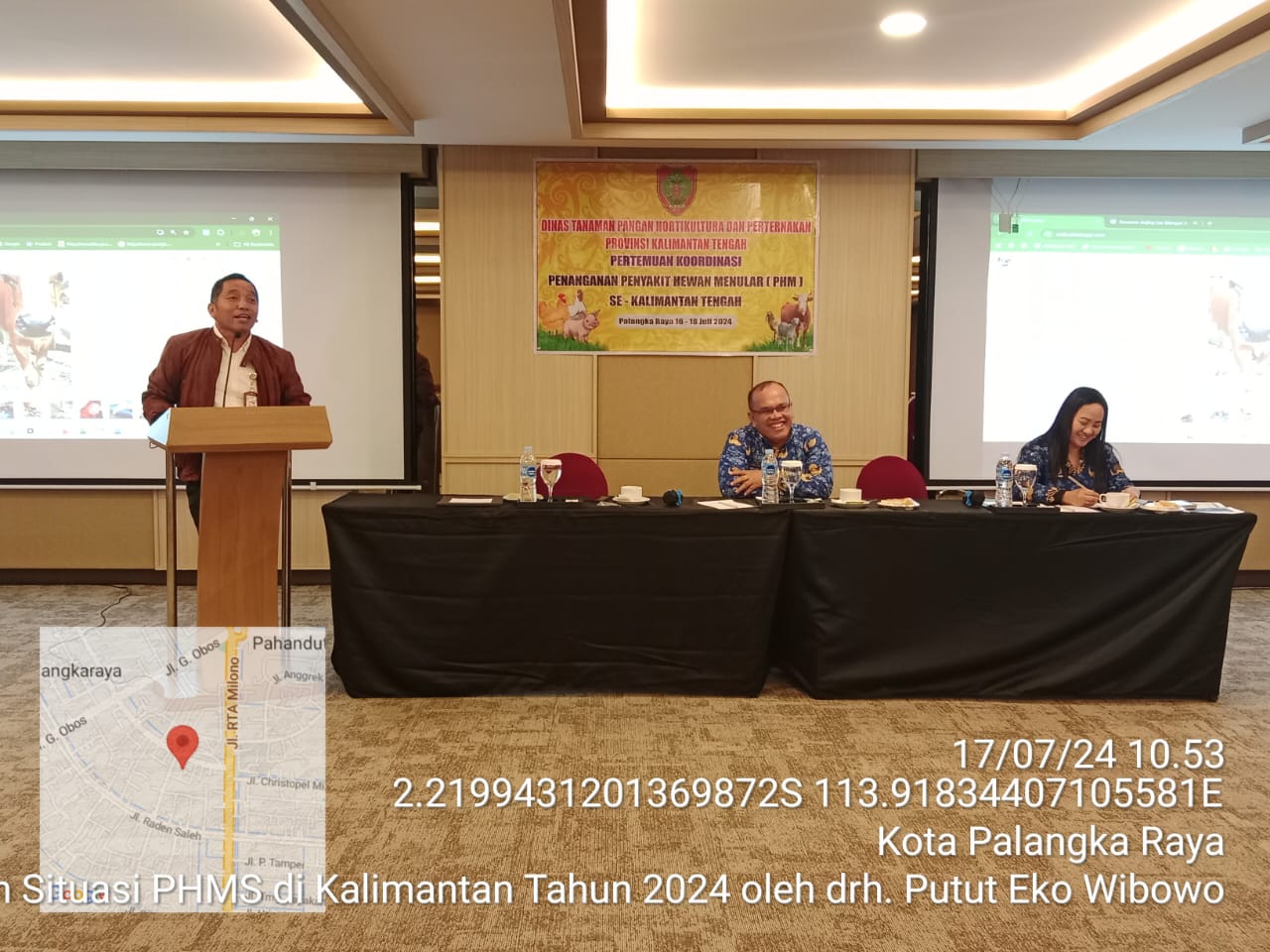 Peringatan Risiko Penyakit Hewan Menular Strategis di Kalimantan Tengah