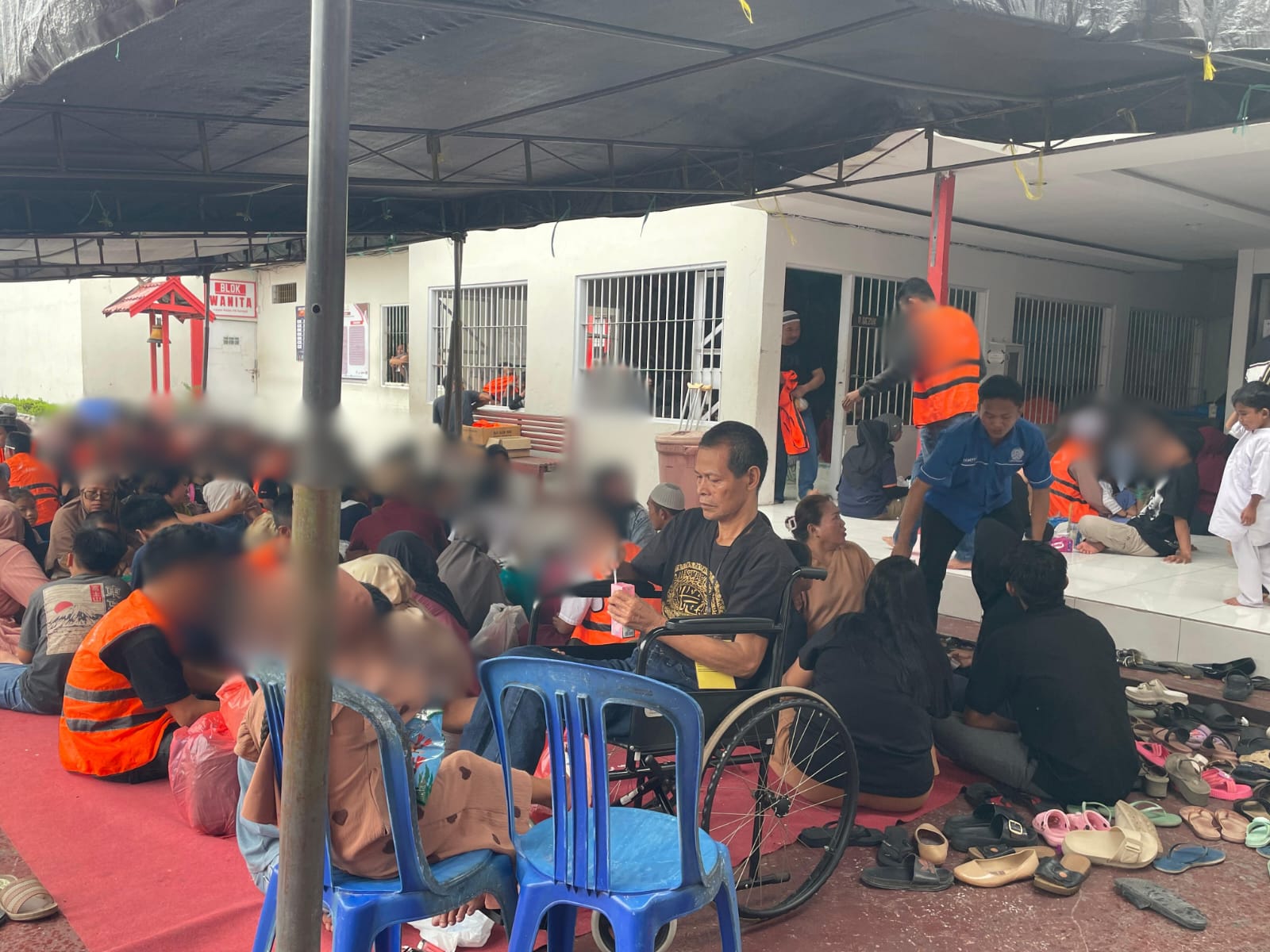 Pengunjung Disabilitas Terkesan dengan di Lapas Sampit 