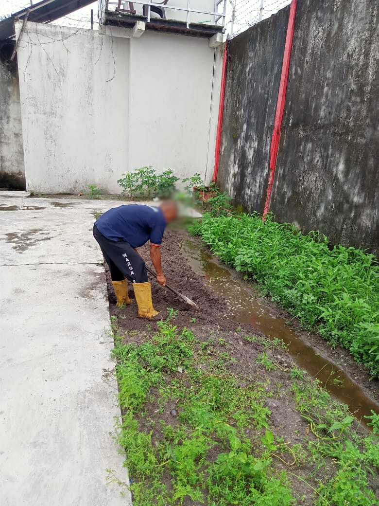 WBP Lapas Sampit Kembangkan Program Perkebunan 