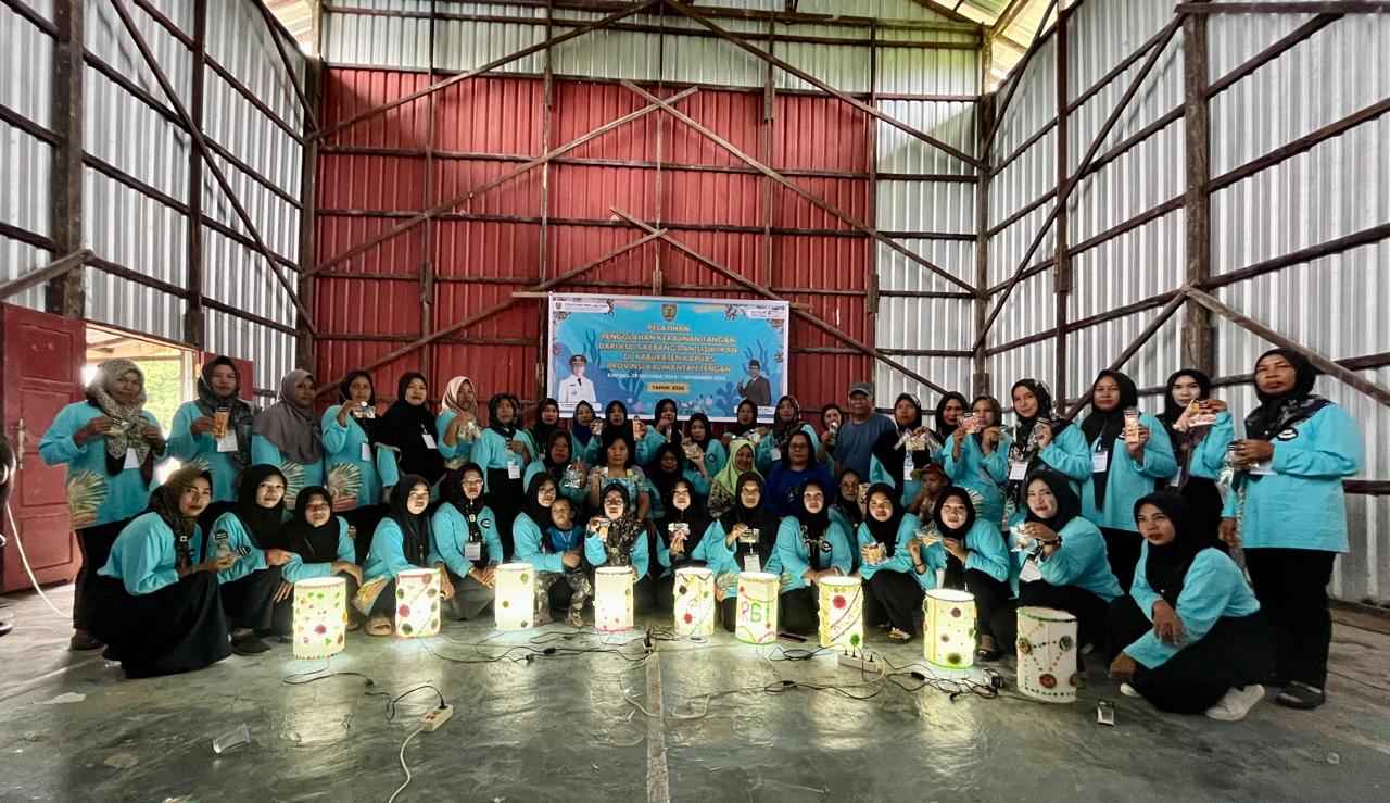 Dislutkan Kalteng Gelar Pelatihan Pengolahan Limbah Perikanan di Kabupaten Kapuas