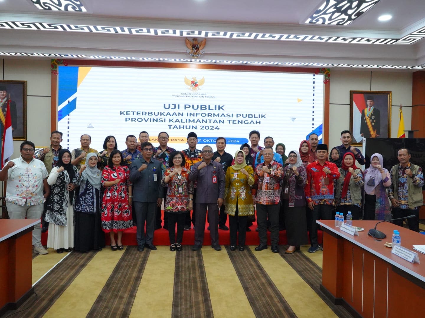 Kesbangpol Kalteng Berkomitmen Tingkatkan Keterbukaan Informasi Publik Tahun 2024