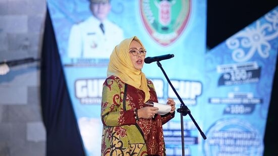 Gubernur Cup Persembahkan Gelar Seni Budaya Kalteng di Bundaran Besar