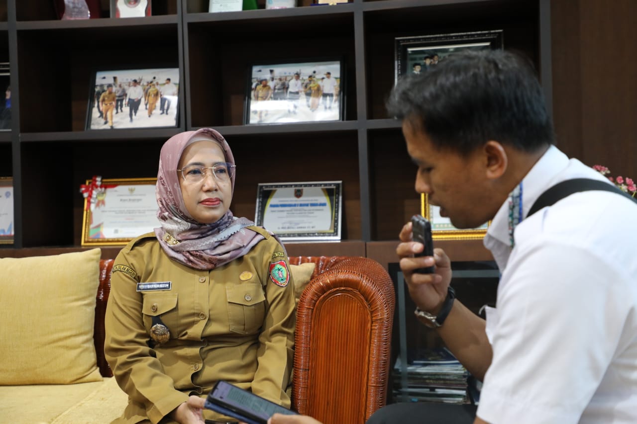Kepala Dinas TPHP Kalteng Bahas Swasembada Pangan
