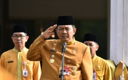 Pj Bupati Budi Santosa Apresiasi Kinerja ASN Kobar Dalam Apel Perdana 2025