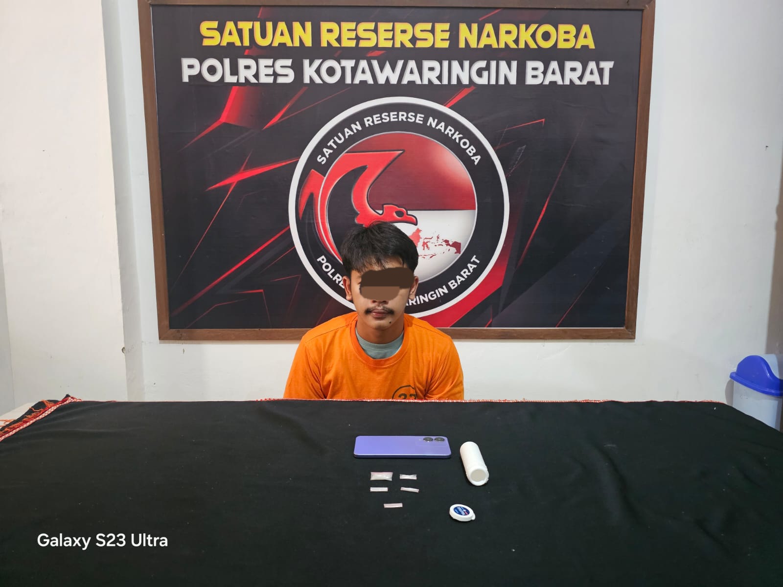 Dramatis, Polisi Tangkap Seorang Pemuda di Kobar Simpan Sabu di Kos dan Pos Kamling