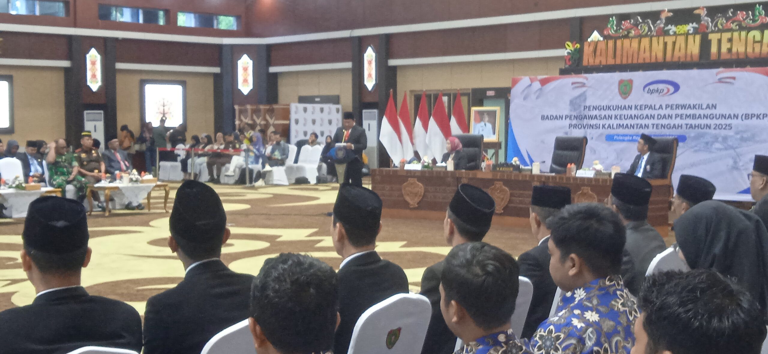 Kadis TPHP Provinsi Kalteng Hadiri Pelantikan Kepala Perwakilan BPKP, Dorong Kolaborasi Pengelolaan Keuangan dan Pembangunan Daerah