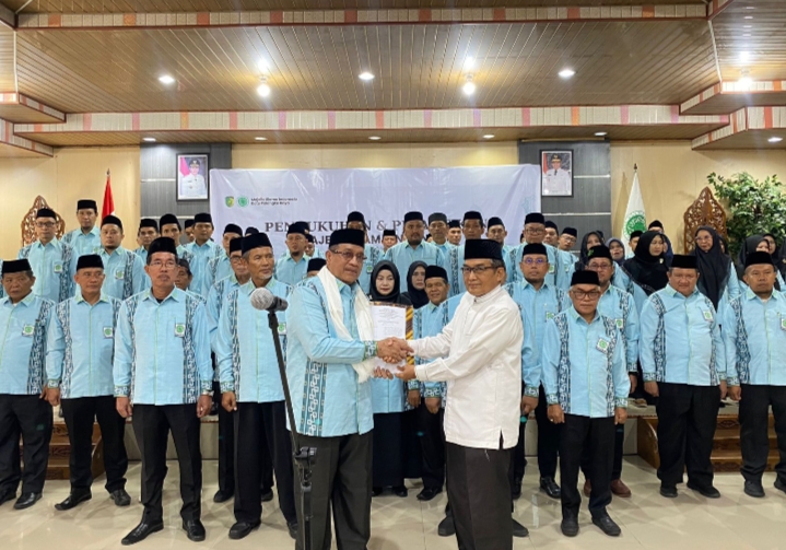 Pengurus MUI Palangka Raya Periode 2025-2029 Resmi Dilantik, Siap Sinergi dengan Pemerintah