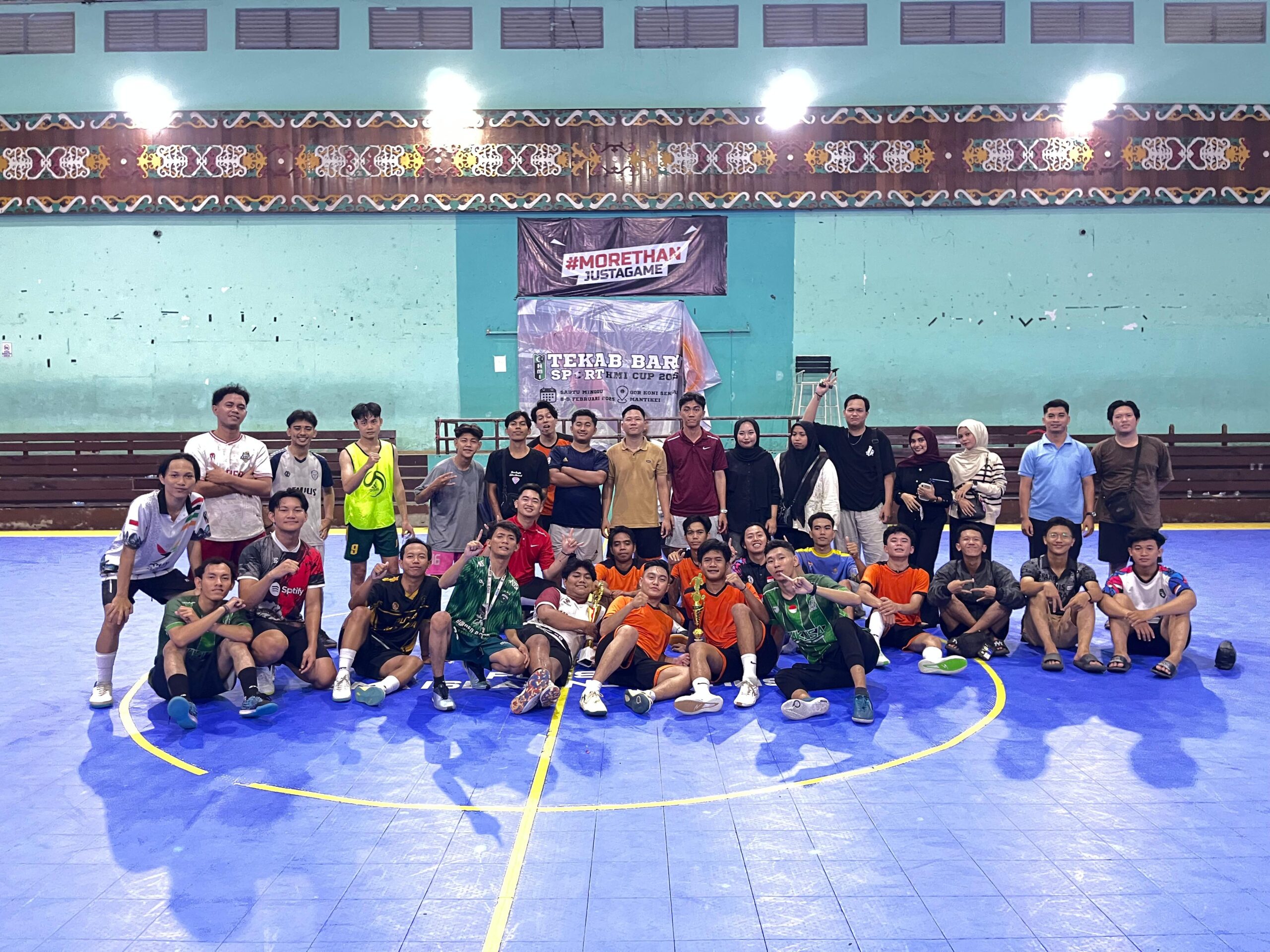 Pererat Silaturahmi, HMI Cabang Palangka Raya Sukses Gelar Turnamen Futsal Antar Kader