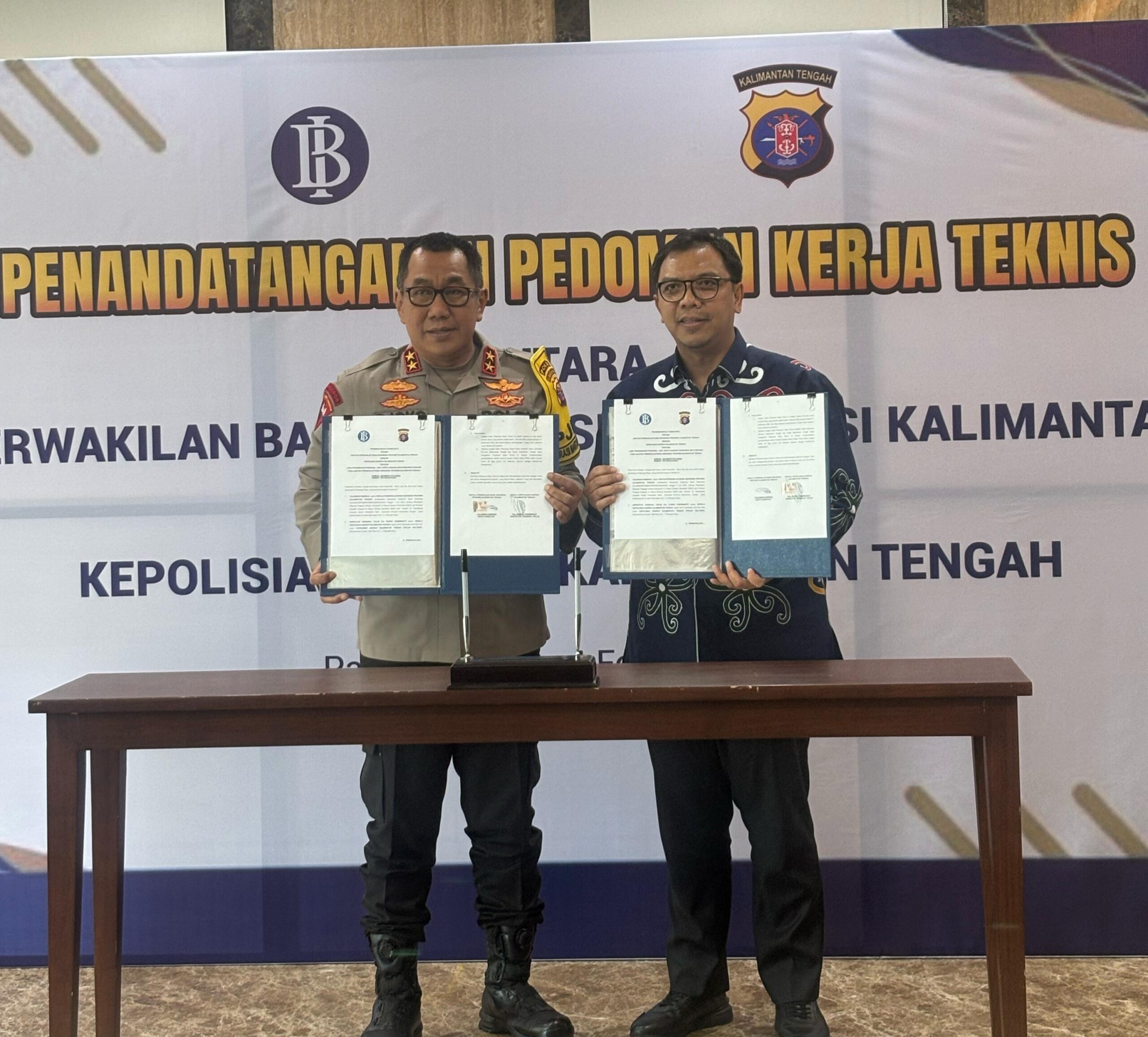 Polda Kalteng-BI Tingkatkan Kerjasama Penegakan Hukum Kasus Perbankan