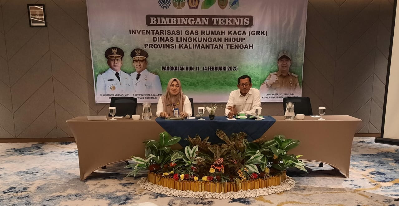 DLH Kalteng Gelar Bimtek Inventarisasi GRK dan Pengisian Data Aplikasi SIGN-SMART 2025