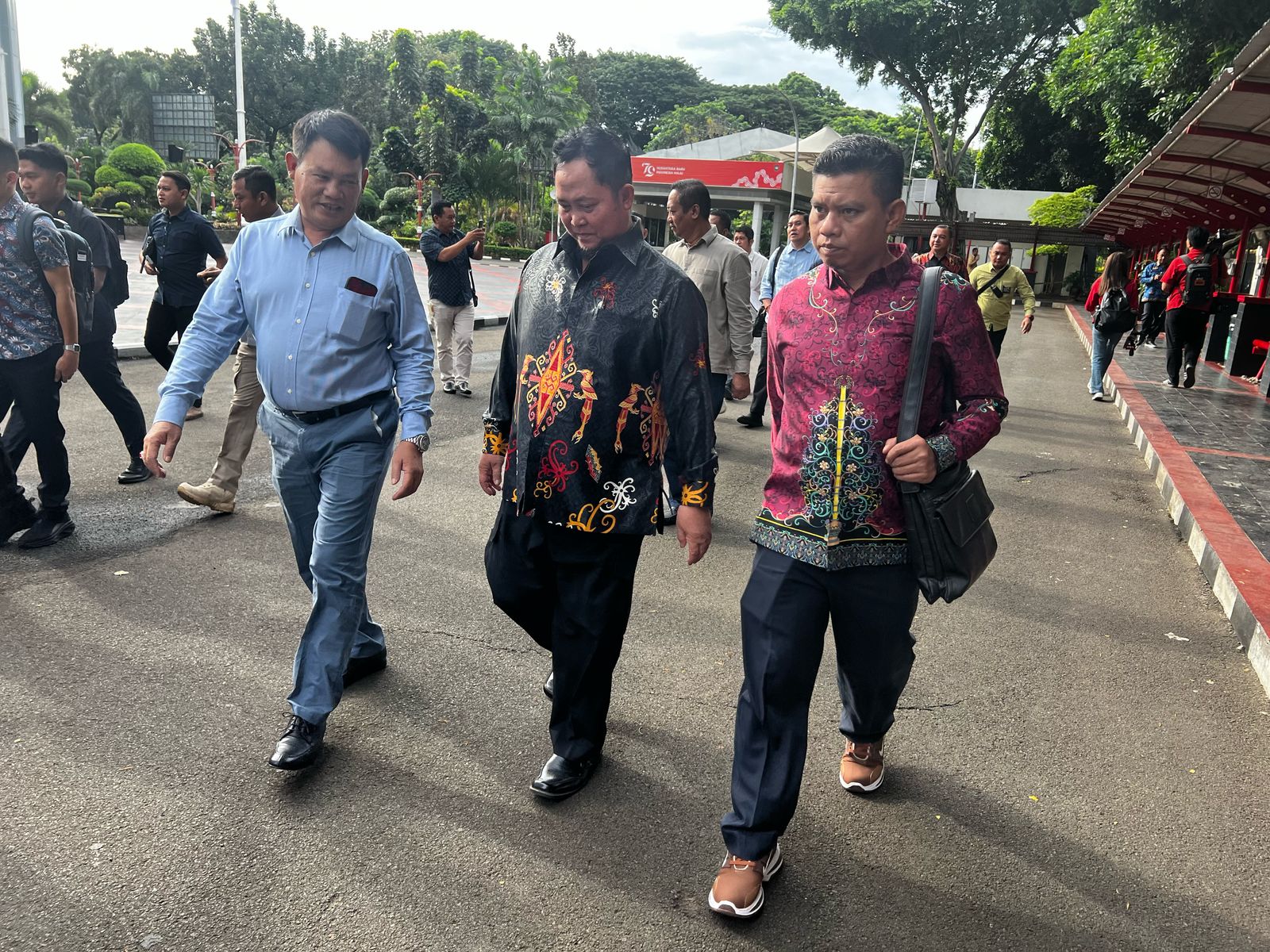Saiful-Firdaus Ikuti Registrasi Pelantikan Kepala Daerah di Jakarta