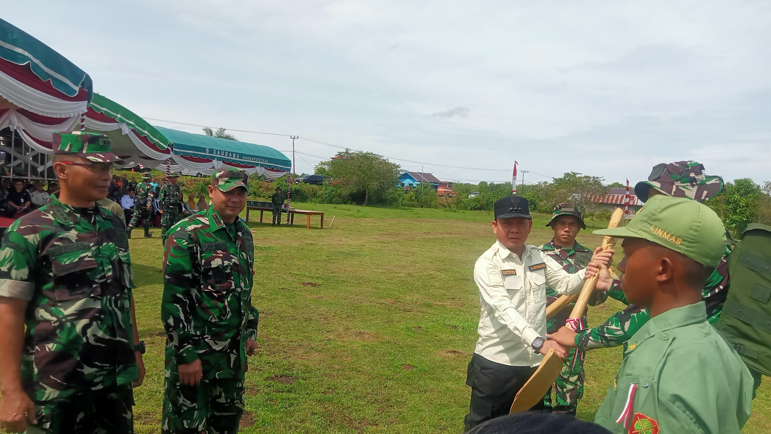 Buka TMMD ke-123,  Pj Bupati Katingan: Wujudkan Pemerataan Pembangunan dan Ketahanan Nasional