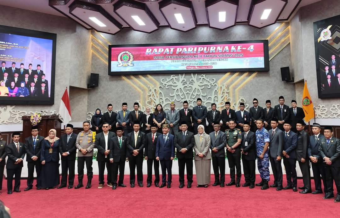 Gubernur Kalteng Ajak DPRD Bersinergi untuk Kesejahteraan Rakyat