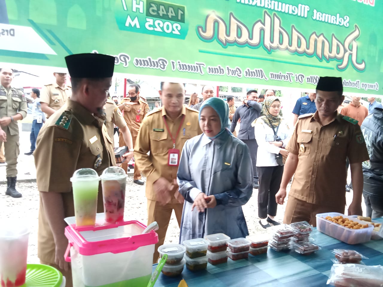 Bupati Katingan Buka Pasar Ramadan, Dorong UMKM Meningkatkan Omzet