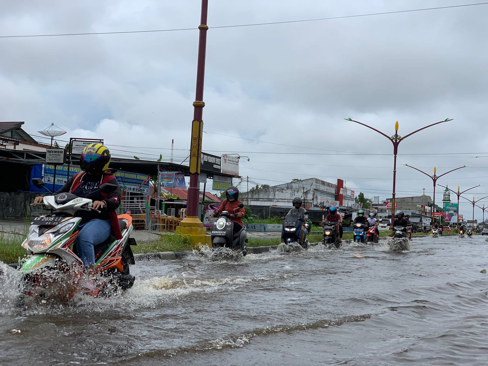 Hujan Deras Landa Palangka Raya, BPBD Imbau Warga Waspada Banjir