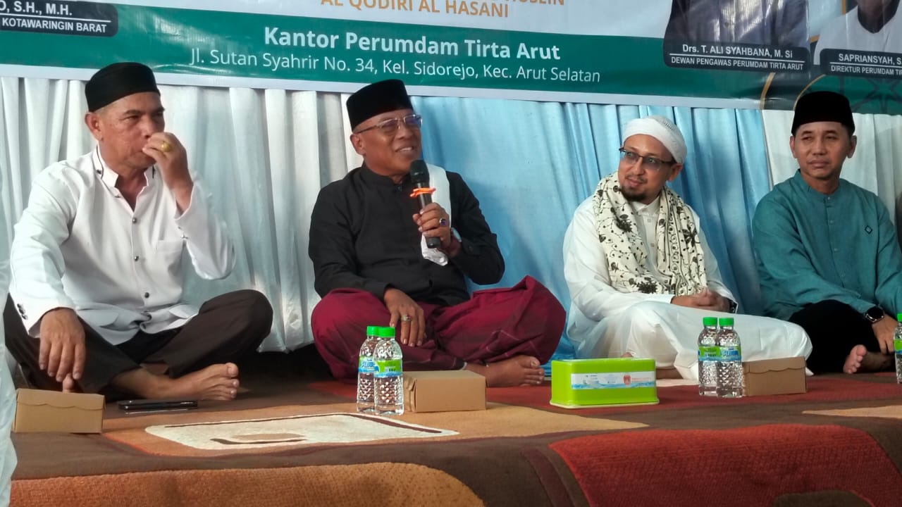 Apresiasi Perumdam Tirta Arut, Wabup Kobar Harap Bisa Menjadi Persero