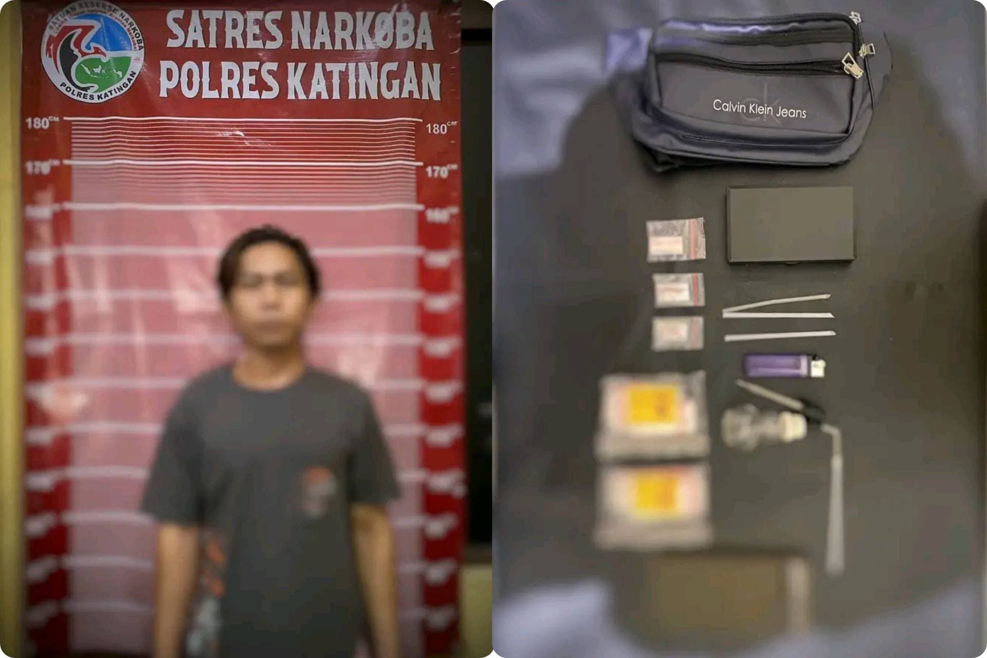 Diduga Jadi Pengedar Sabu, Seorang Pria di Katingan Diringkus Polisi