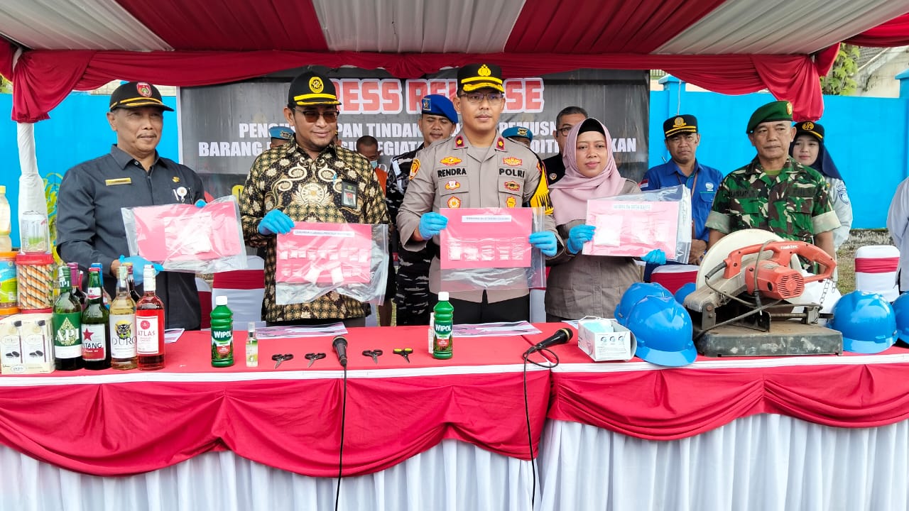 Polres Kobar Tangkap 21 Tersangka Narkotika Selama Januari-Maret, 207,76 Gram Sabu Disita