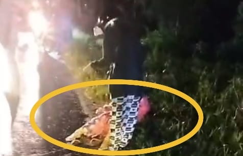 Tumpahan Solar di Jalan Utama Pasir Panjang Akibatkan Pengendara Motor Bergelimpangan