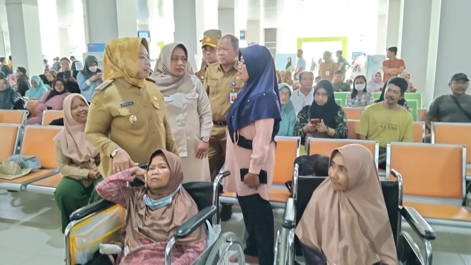 Bupati Kobar Soroti Sistem Pendaftaran Pasien Saat Sidak RSUD Sultan Imanuddin