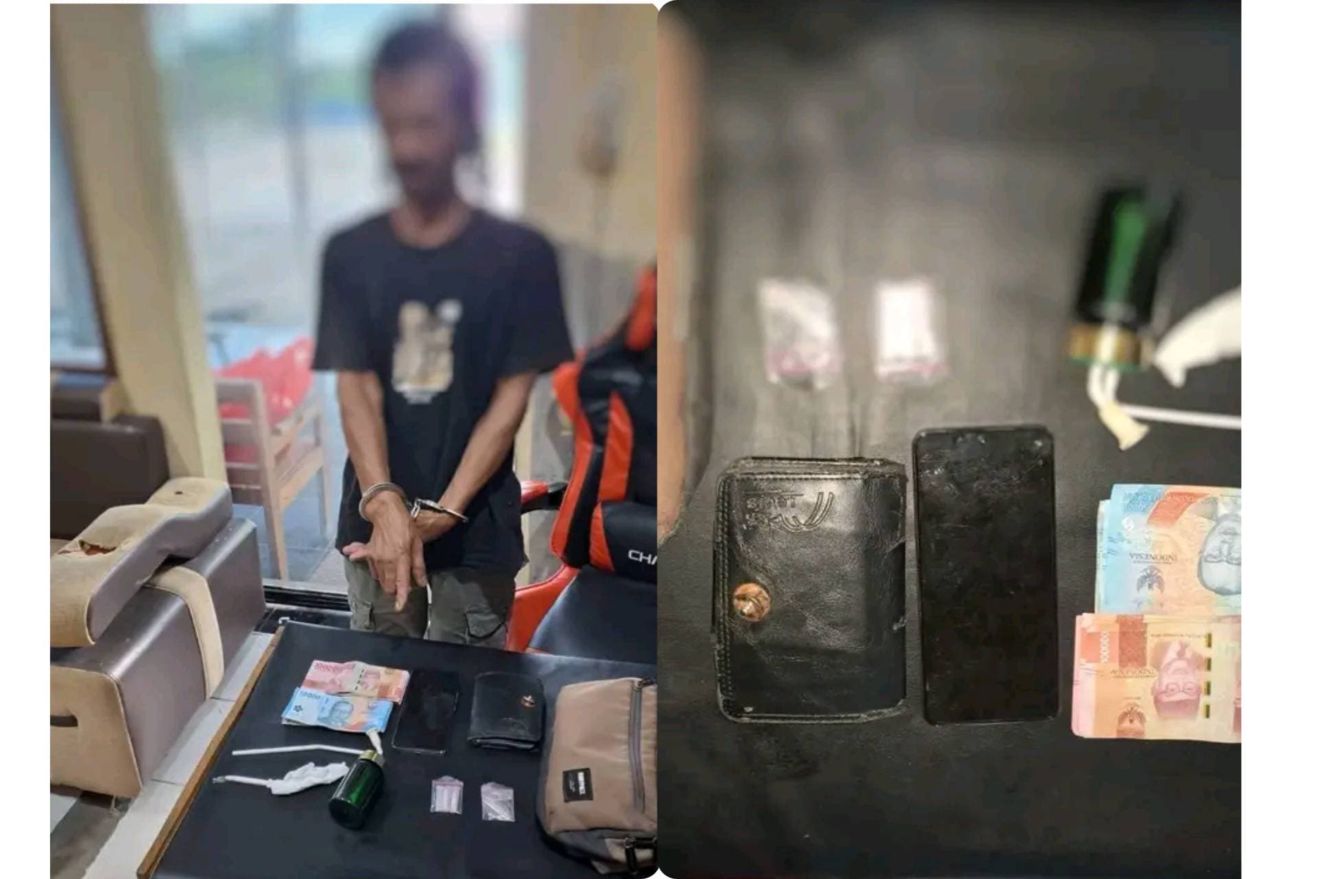 Terduga Pengedar Narkoba di Katingan Tengah Diringkus Polisi