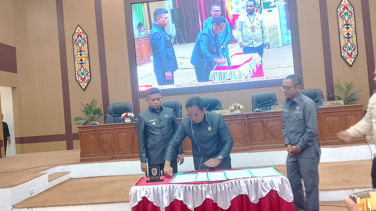 RPJMD 2025-2029 Kabupaten Katingan Mulai Dibahas di DPRD