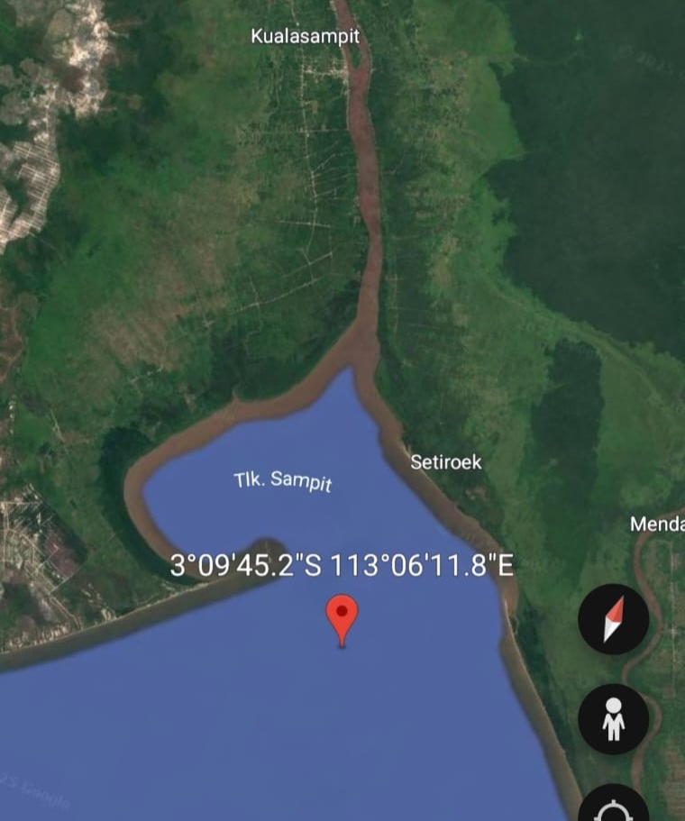 Penumpang Kapal Surabaya-Sampit Diduga Sengaja Lompat di Muara