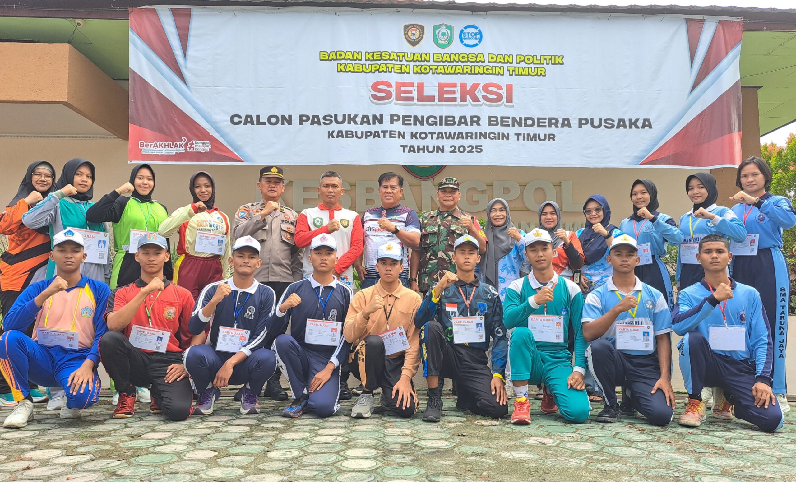 15 Siswa SMA Kotim Terpilih Mengikuti Seleksi Calon Paskibraka Kalteng