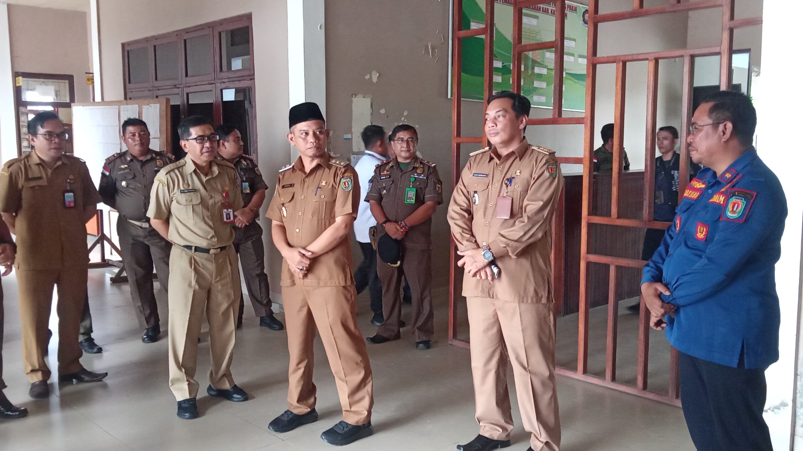 Sidak ke Sejumlah Dinas Usai Libur Lebaran, Wabup Katingan Tak Temukan Pegawai Bolos Kerja