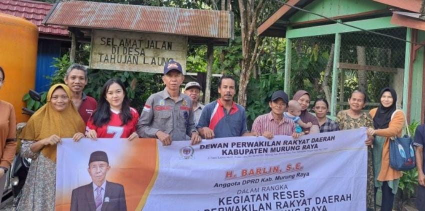 Legislator H Barlin Komitmen Perjuangkan Sejumlah Usulan Masyarakat